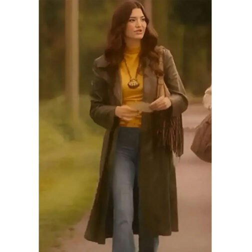Firefly Lane Ali Skovbye Leather Coat - Image 6