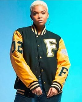 ASAP Ferg Floor II Seats Green and Yellow Letterman Jacket