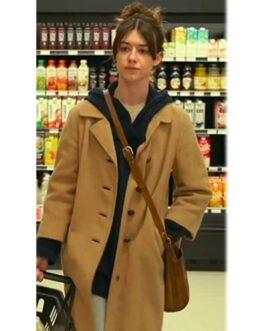 Fresh Daisy Edgar Jones Wool Coat