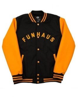 Funhaus Black and Orange Jacket