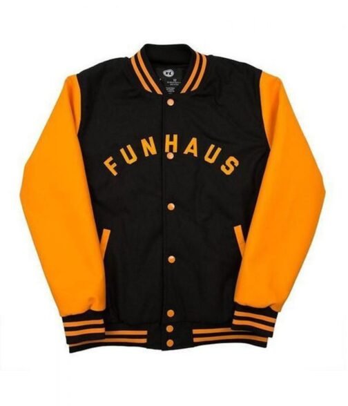 Funhaus Black and Orange Jacket