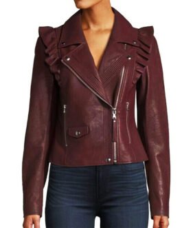 Crazy Ex-Girlfriend Season 4 Gabrielle Ruiz Leather Jacket