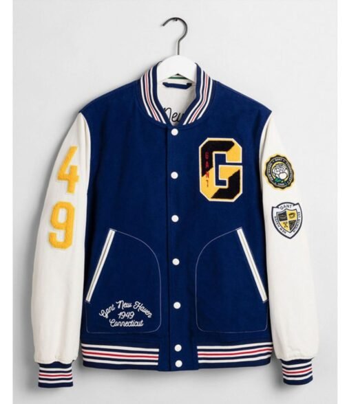 Gant The Gant Spring Blue Jacket