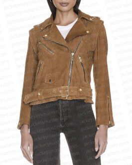 The Neighborhood S04 Beth Behrs Suede Jacket
