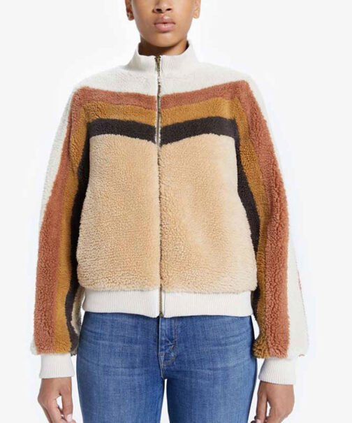 Annaleigh Ashford B Positive Sherpa Bomber Jacket