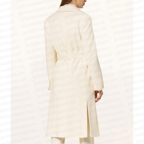Ginny & Georgia Brianne Howey White Coat - Image 4