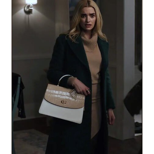 Ginny & Georgia Brianne Howey Green Coat - Image 8
