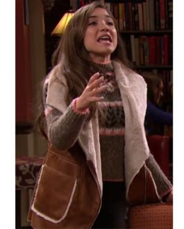Girl Meets World Rowan Blanchard Suede Vest