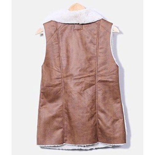 Girl Meets World Rowan Blanchard Suede Vest - Image 3