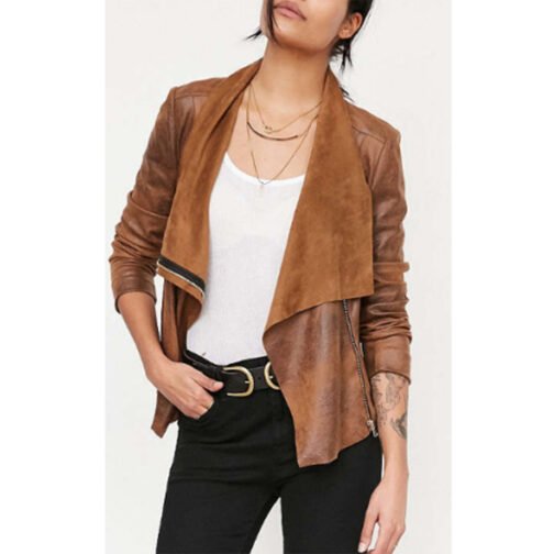 Girl Meets World S03 Sabrina Carpenter Leather Jacket - Image 5
