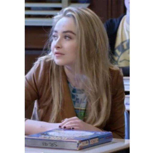 Girl Meets World S03 Sabrina Carpenter Leather Jacket - Image 6