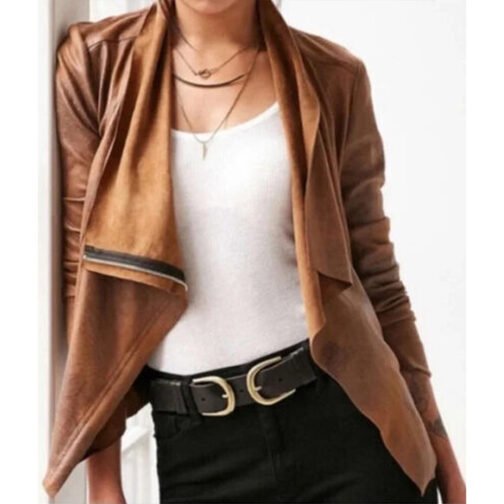 Girl Meets World S03 Sabrina Carpenter Leather Jacket - Image 3