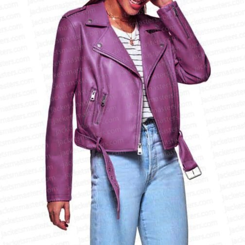 Girls5eva Busy Philipps Leather Jacket - Image 5