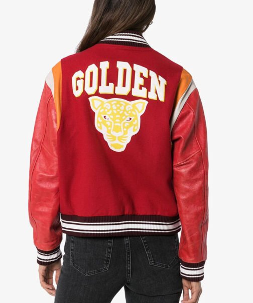 Golden Goose Scarlett Bomber Red Jacket - Image 2