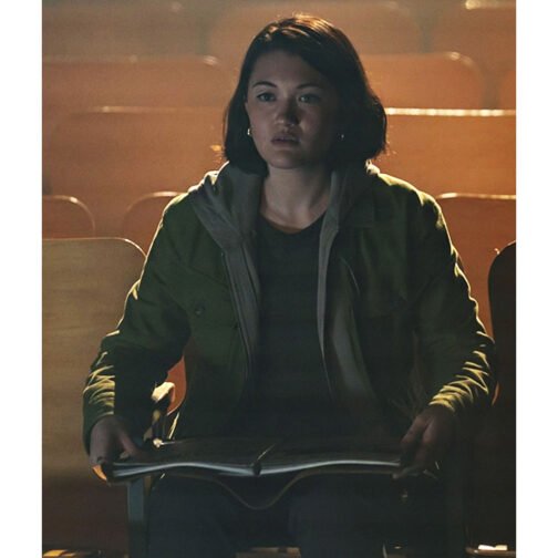 Goosebumps Isa Briones Green Jacket - Image 3