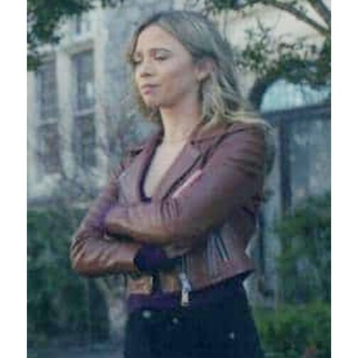 Gotham Knights Anna Lore Leather Jacket - Image 2