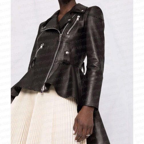 Gotham Knights Olivia Rose Keegan Leather Jacket - Image 8