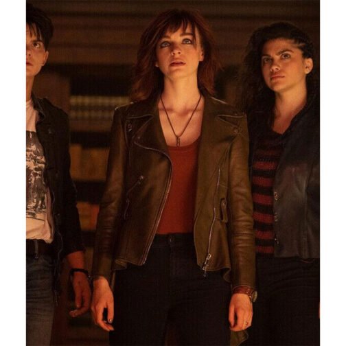 Gotham Knights Olivia Rose Keegan Leather Jacket - Image 2