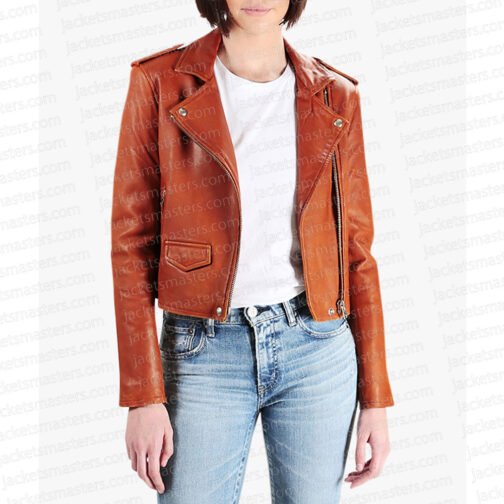 Grand Crew Season 2 Grasie Mercedes Leather Jacket - Image 4