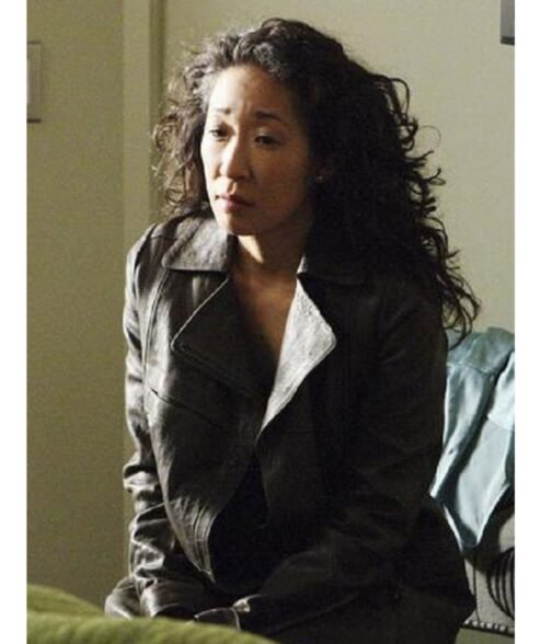 Sandra Oh Grey’s Anatomy Brown Coat - Image 4