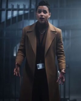Army of Thieves Nathalie Emmanuel Wool Coat