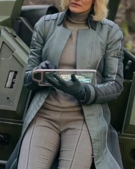 Natascha Mcelhone Halo Gray Coat