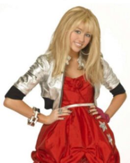 Hannah Montana Miley Cyrus Silver Jacket