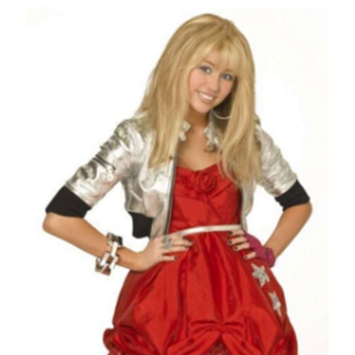 Hannah Montana Miley Cyrus Silver Jacket - Image 2