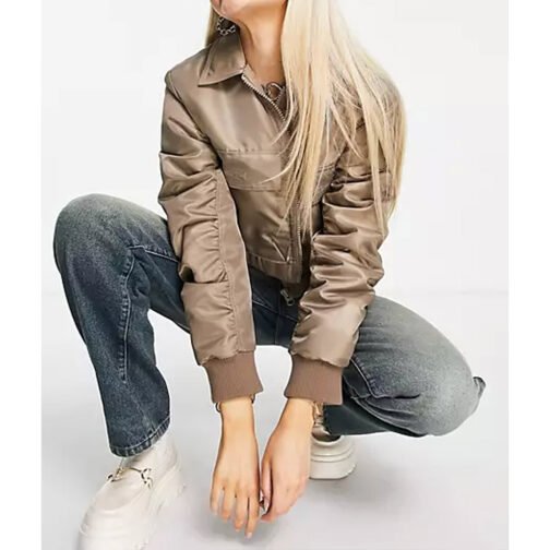 Harlan Coben’s Shelter Sage Linder Cropped Jacket - Image 3