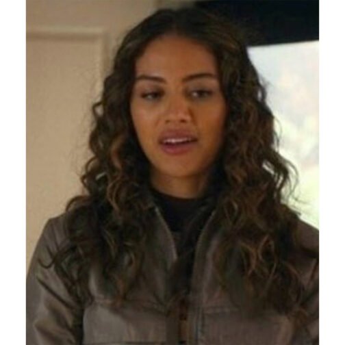 Harlan Coben’s Shelter Sage Linder Cropped Jacket - Image 2