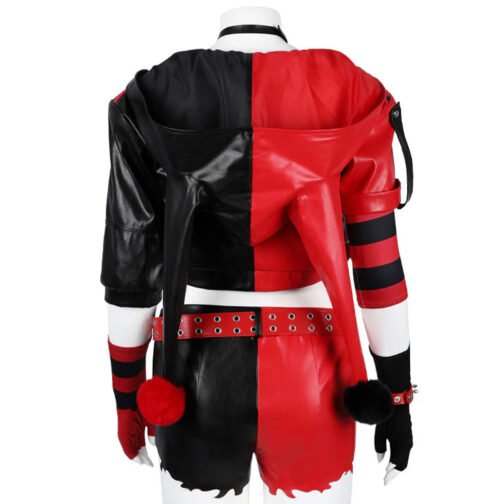 Harley Quinn Suicide Squad Isekai Leather Jacket - Image 3