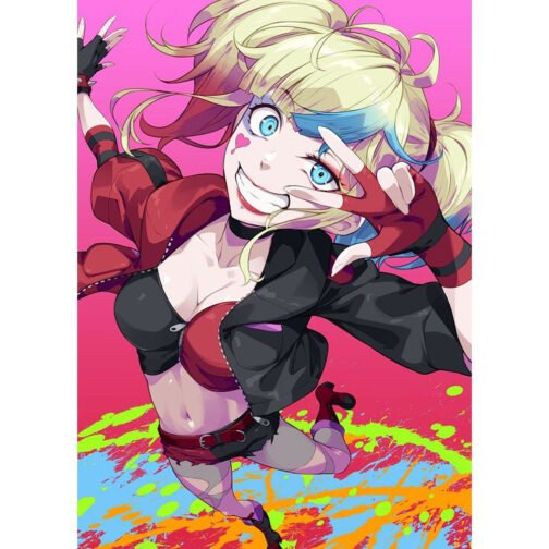 Harley Quinn Suicide Squad Isekai Leather Jacket - Image 6