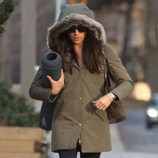 Harry & Meghan Markle Fur Trim Parka - Image 2