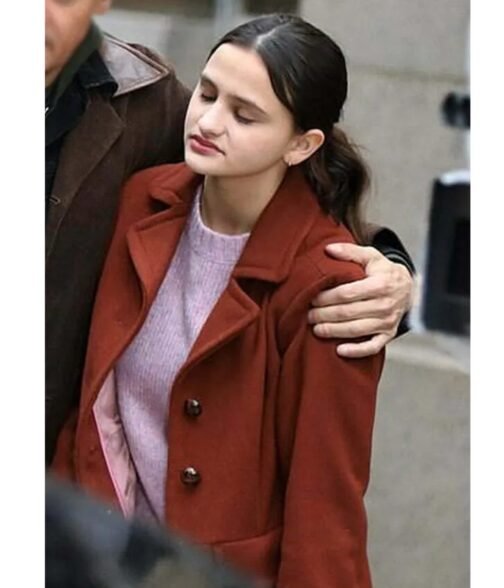 Ava Russo Hawkeye Brown Wool Coat - Image 5