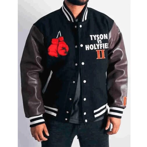 Headgear Tyson VS Holyfield II Varsity Jacket