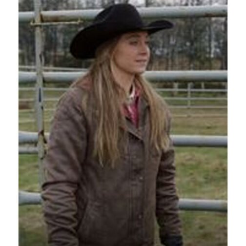Amber Marshall Heartland Season 13 Cotton Jacket - Image 3
