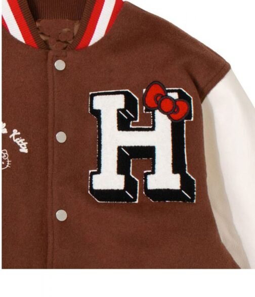 Hello Kitty Apples H Letterman Jacket - Image 17