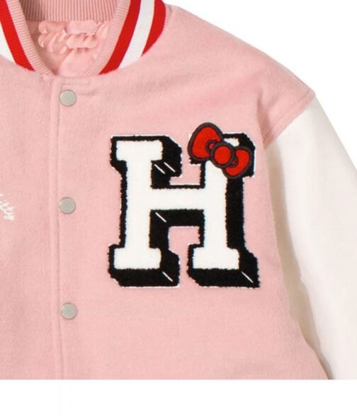 Hello Kitty Apples H Letterman Jacket - Image 18