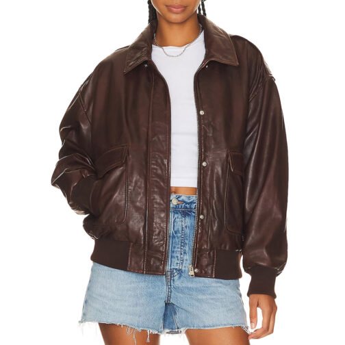 High School Musical S04 Olivia Rodrigo Leather Jacket - Image 4