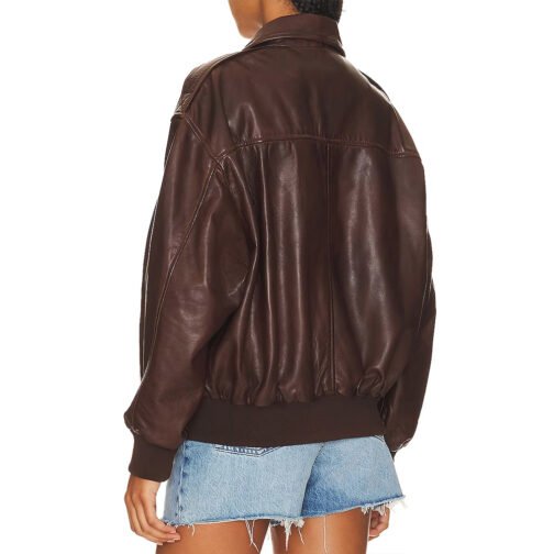 High School Musical S04 Olivia Rodrigo Leather Jacket - Image 3