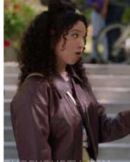 High School Musical S04 Olivia Rodrigo Leather Jacket