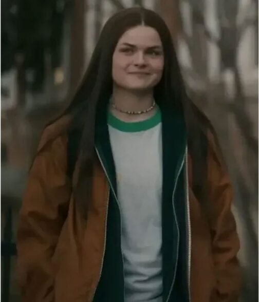 High School Railey Gilliland Brown Jacket - Image 4