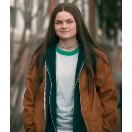 High School Railey Gilliland Brown Jacket - Image 2