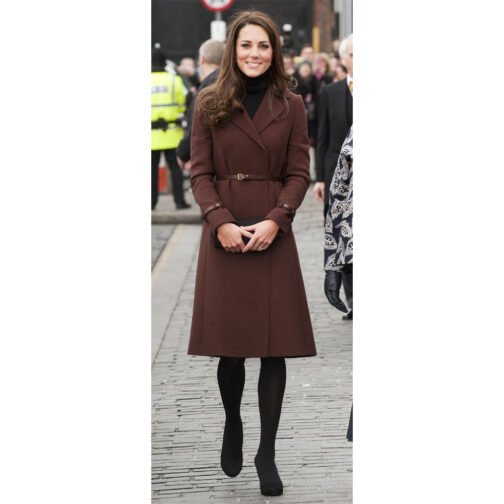 Hobbs Celeste Chestnut Brown Coat - Image 2
