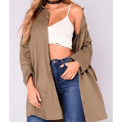 Quad Webb Holi-Slay Brown Coat - Image 4