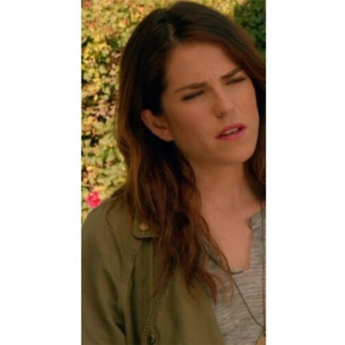 How to Get Away with Murder S03 Karla Souza Green Jacket - Image 7