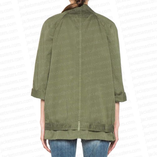 How to Get Away with Murder S03 Karla Souza Green Jacket - Image 4