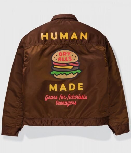 Human Made Work Burger Nylon Jacket - Image 4