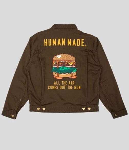 Human Made Work Burger Nylon Jacket - Image 2