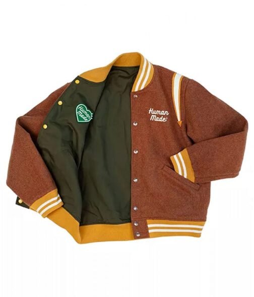 Human Made Duck Varsity Reversible Jacket - Image 5